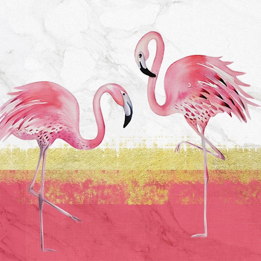Интерьерная картина Фламинго