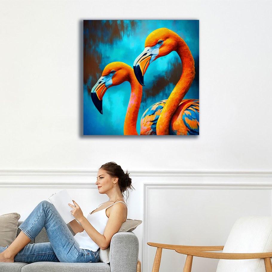 Купить картину на холсте Лев мотивация