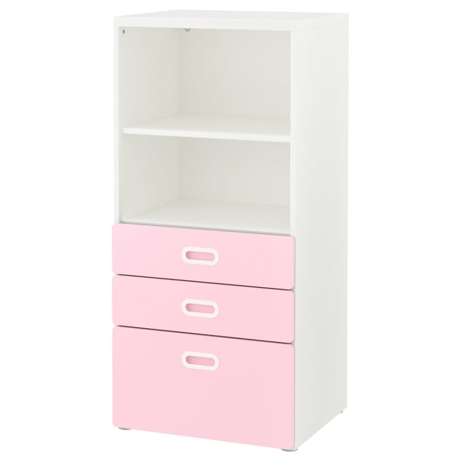 Комод СТУВА икеа розовый