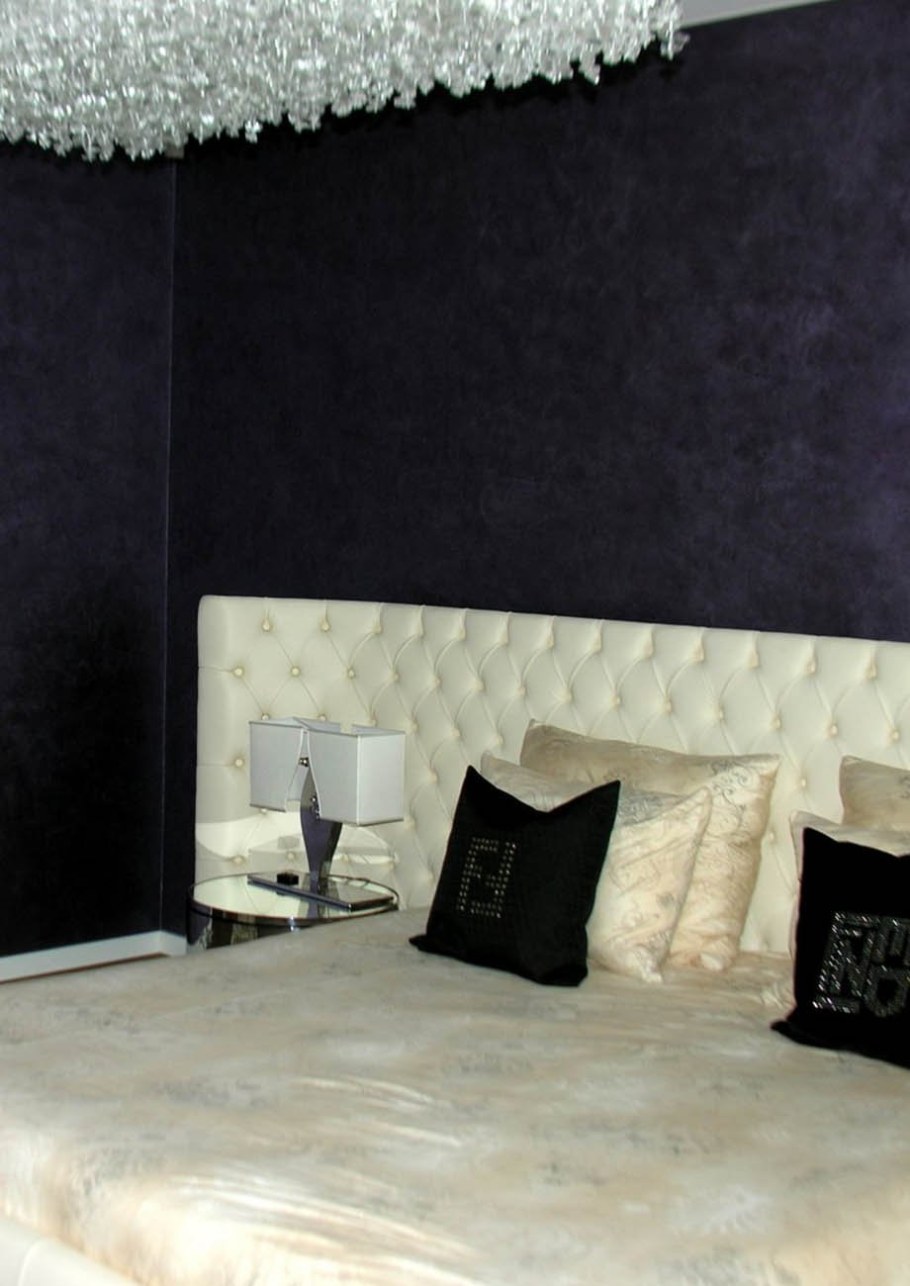 Декоративная штукатурка бархат в интерьере