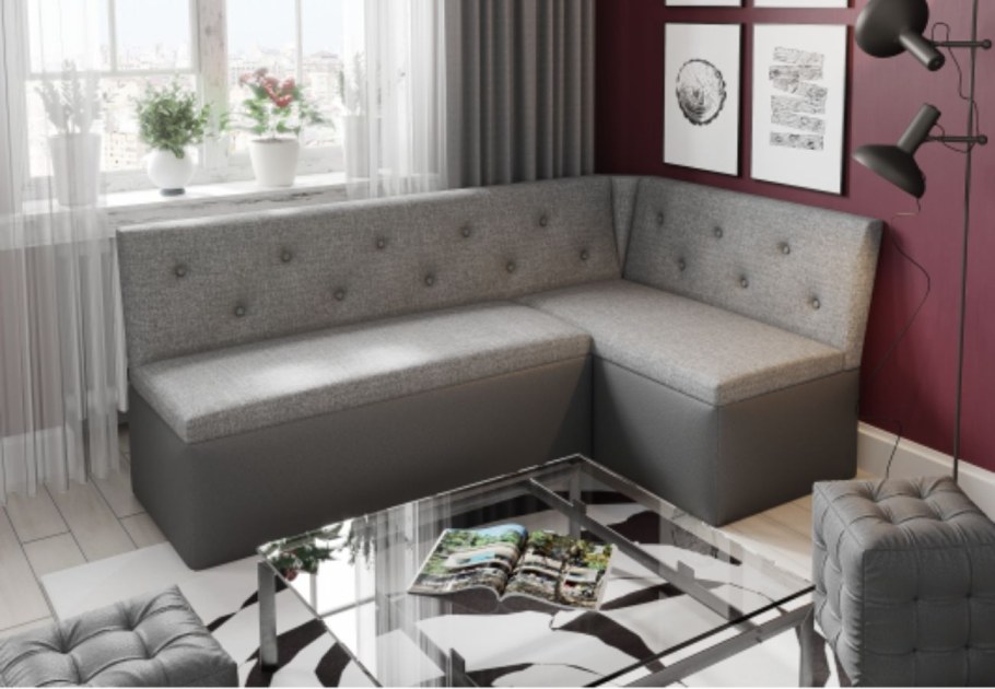 Скамья угловая Квадро Тип 1 комфорт