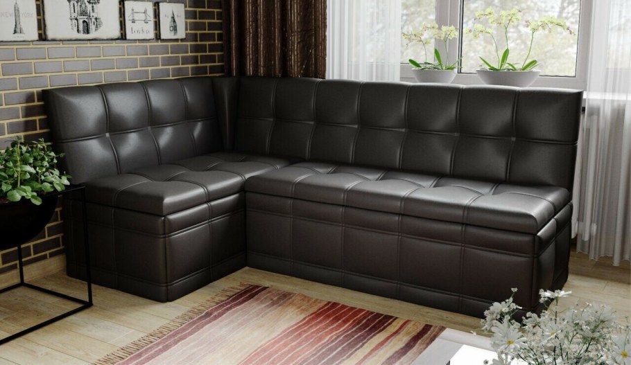 Скамья угловая со спальным местом Квадро Тип 1 исп 2