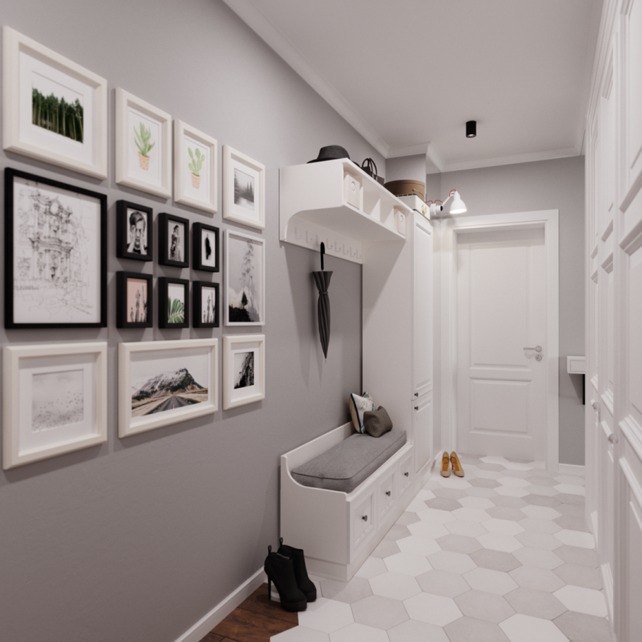 Квартиротека икеа прихожая