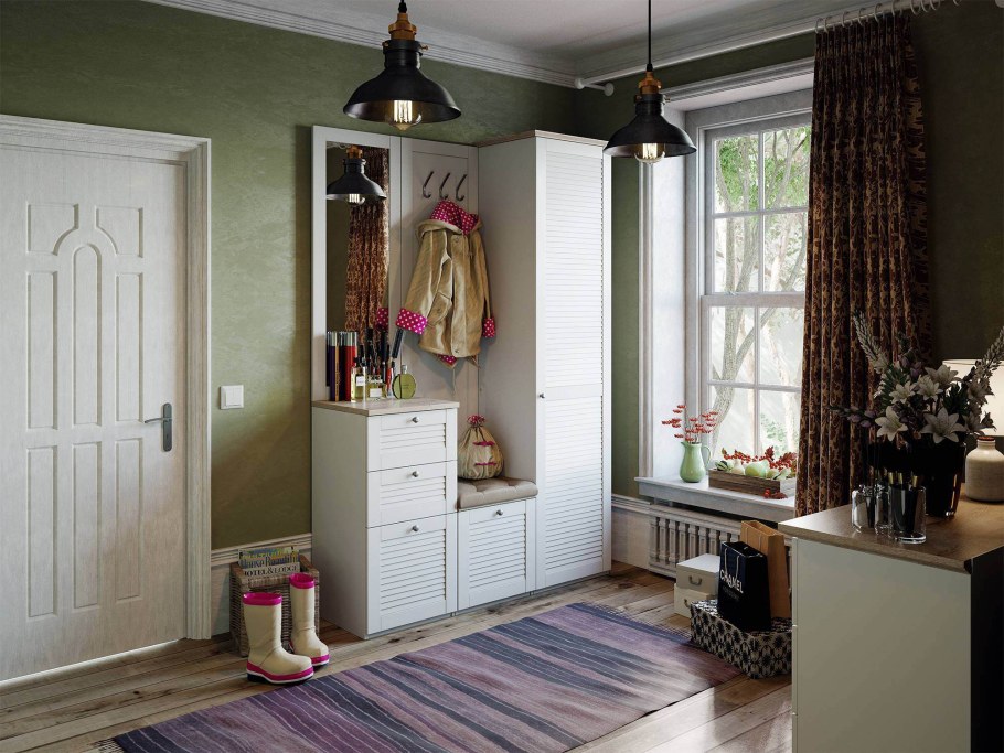 Прихожая модульная Ривьера