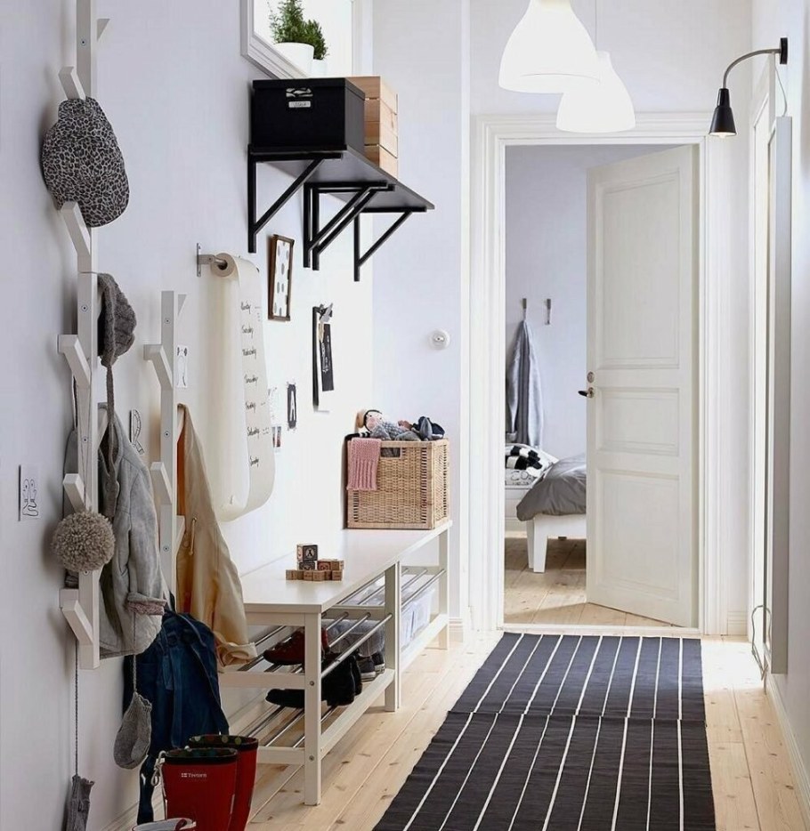 Маленькая прихожая икеа