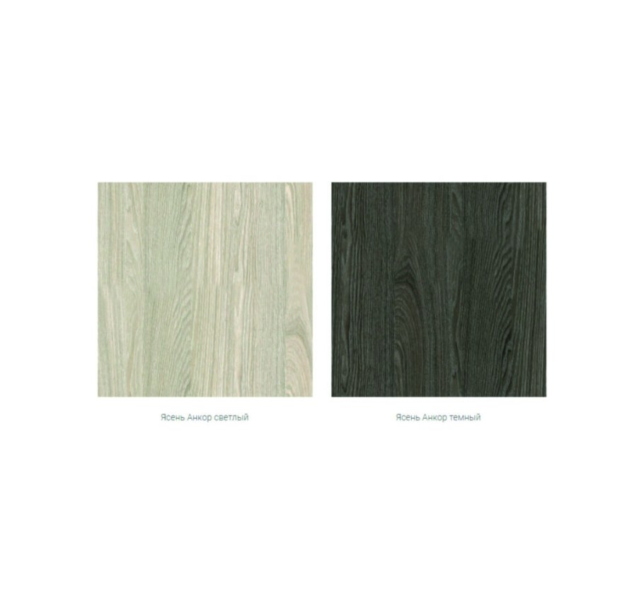 Шкаф Палермо Анкор белый Анкор темный