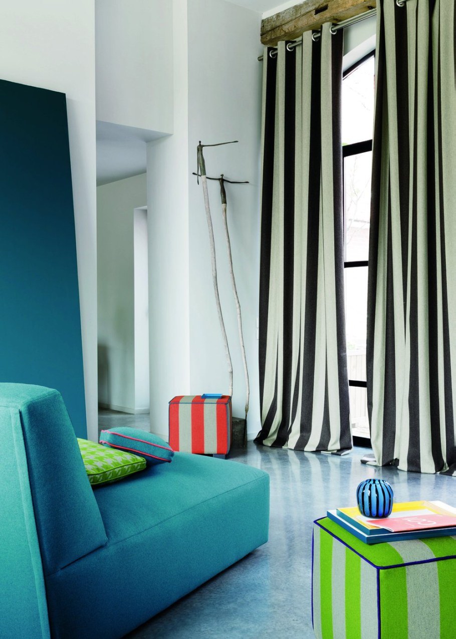 Шторы в полоску