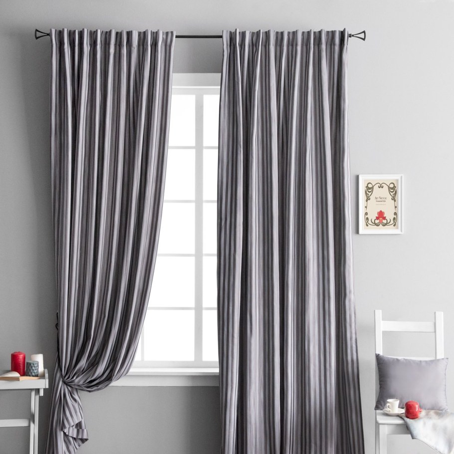 Шторы в полоску
