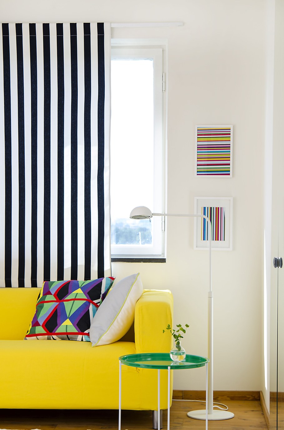 Шторы в полоску