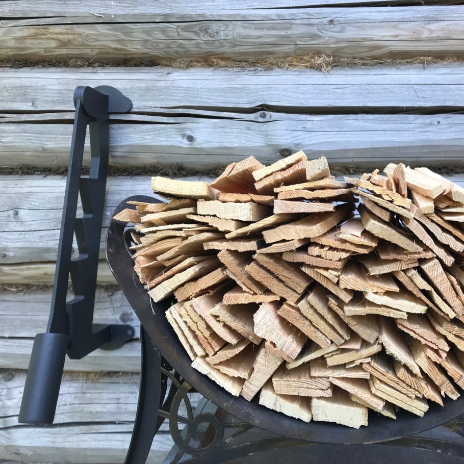 Настенный щепокол-рычаг