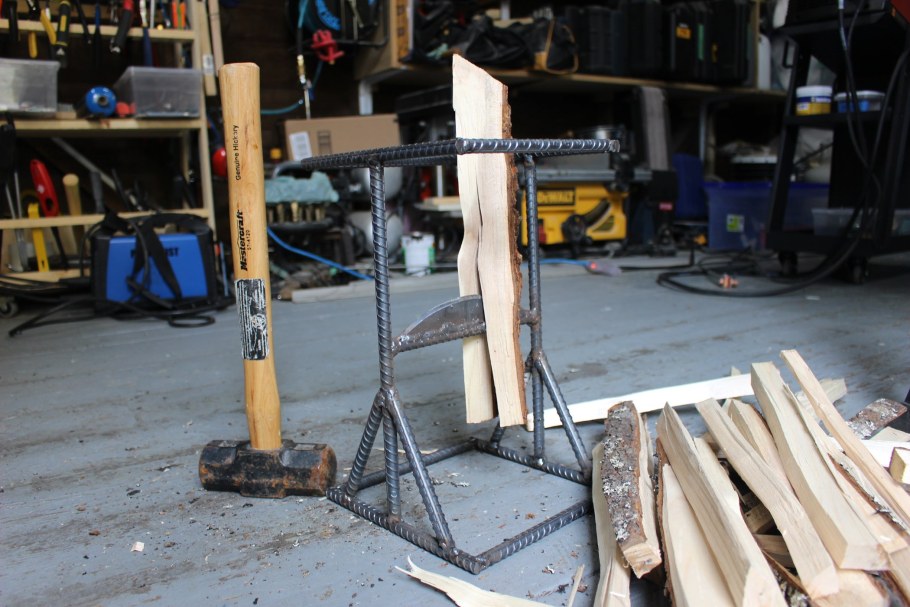 Гидравлический ножной дровокол