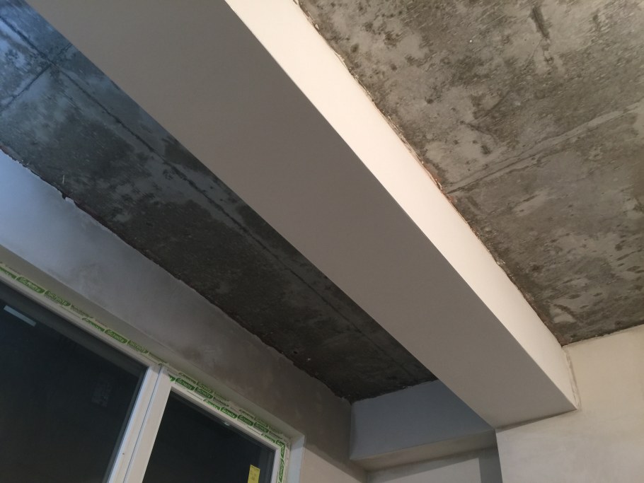 Отделка ригеля