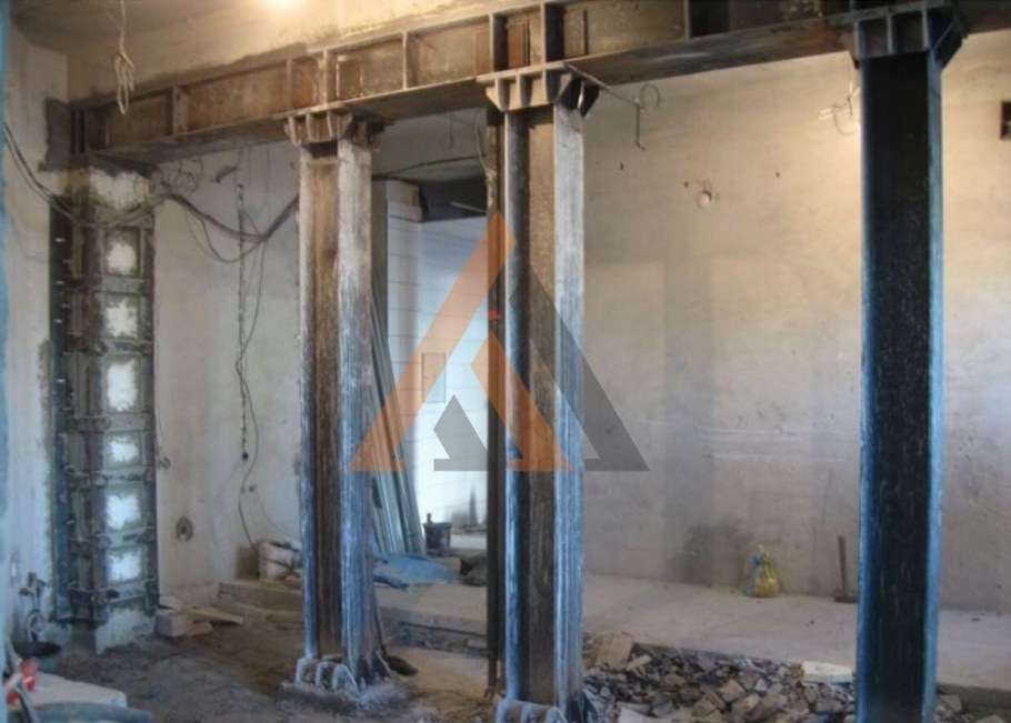 Проем в монолитной стене