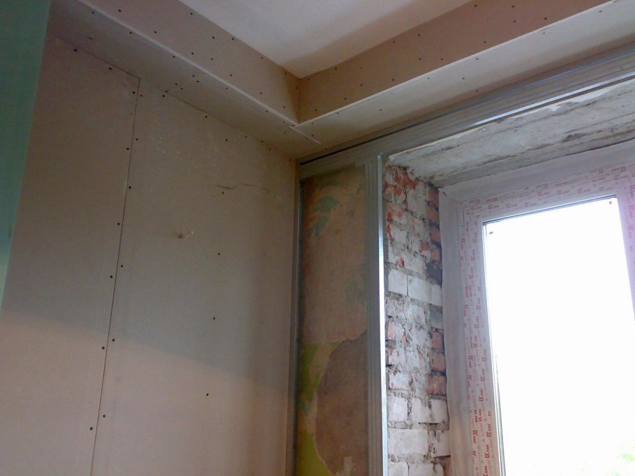 Откосы из ГКЛ