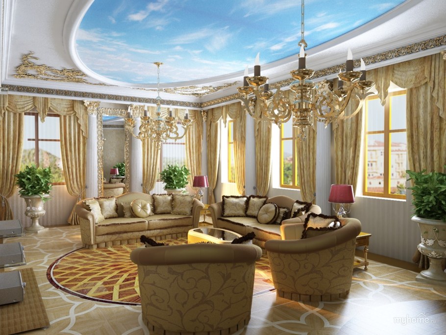 Роскошный интерьер