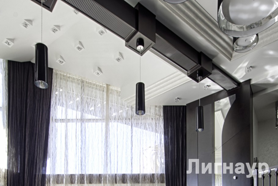 Несущая балка в интерьере