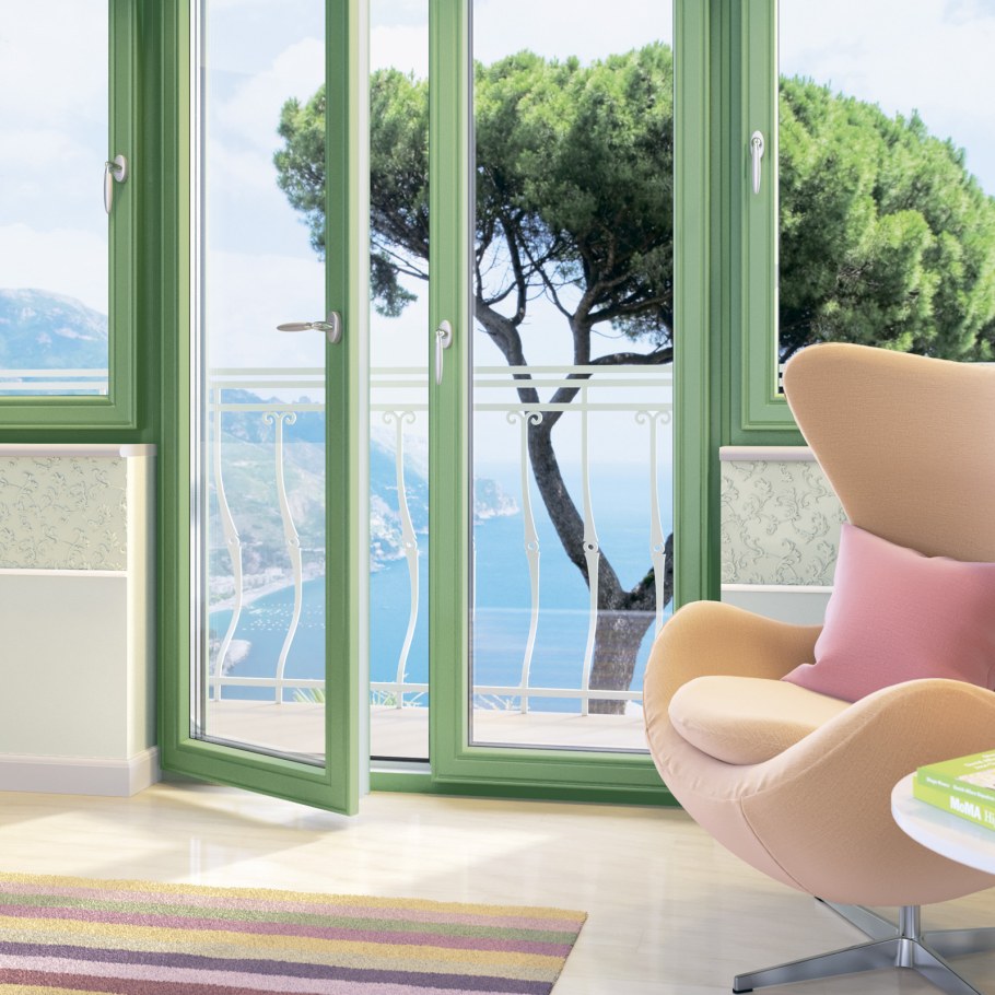 Пластиковые окна в интерьере