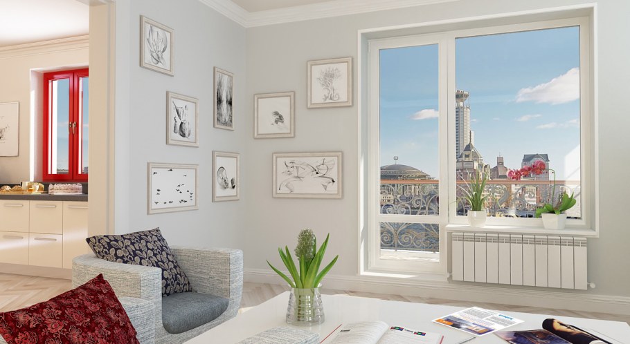 Окно в квартире