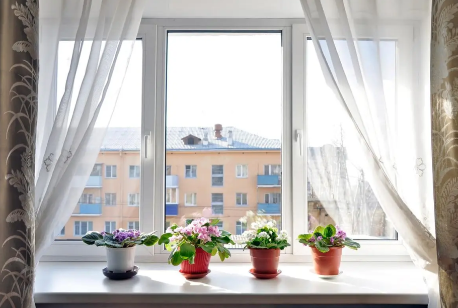 Пластиковые окна в интерьере