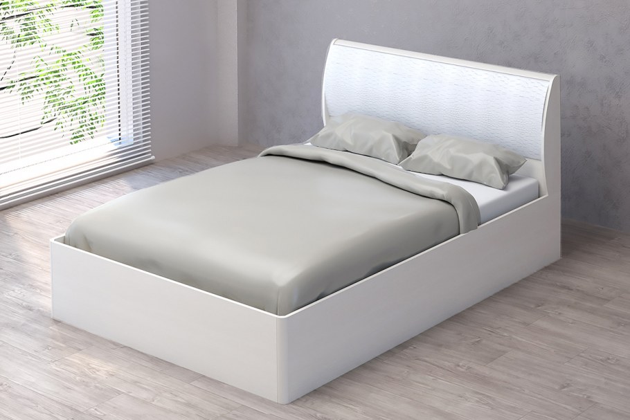 Кровать Кайман белый