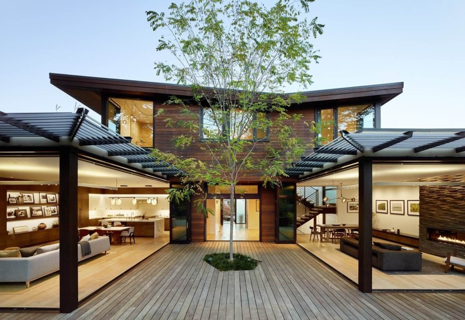 Ханок корейский дом интерьер