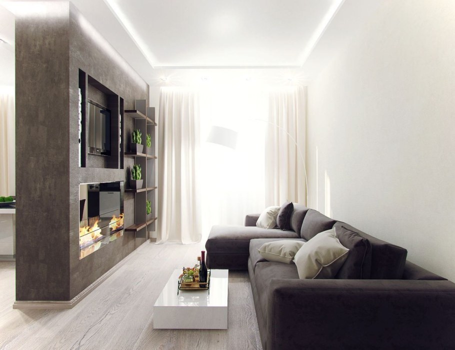 Однокомнатная квартира в стиле Минимализм