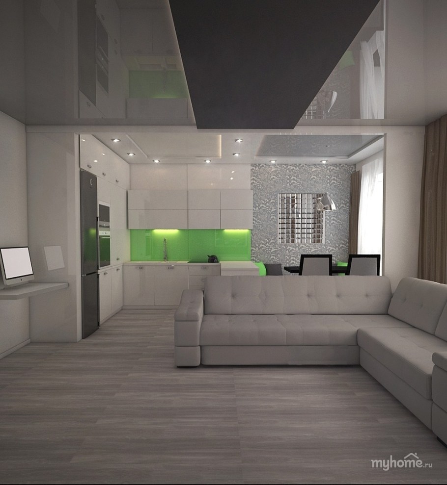 Интерьер квартиры студии