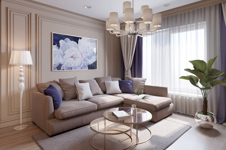 Интерьер гостиной