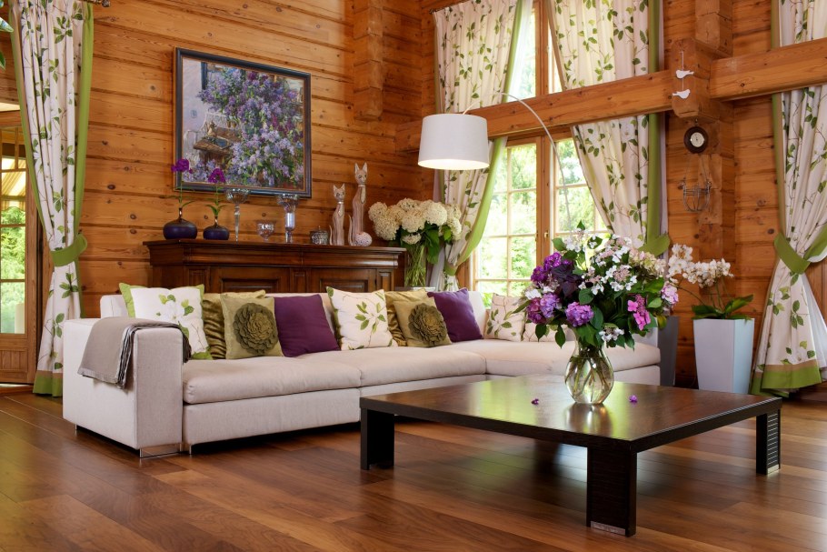 Дачный интерьер