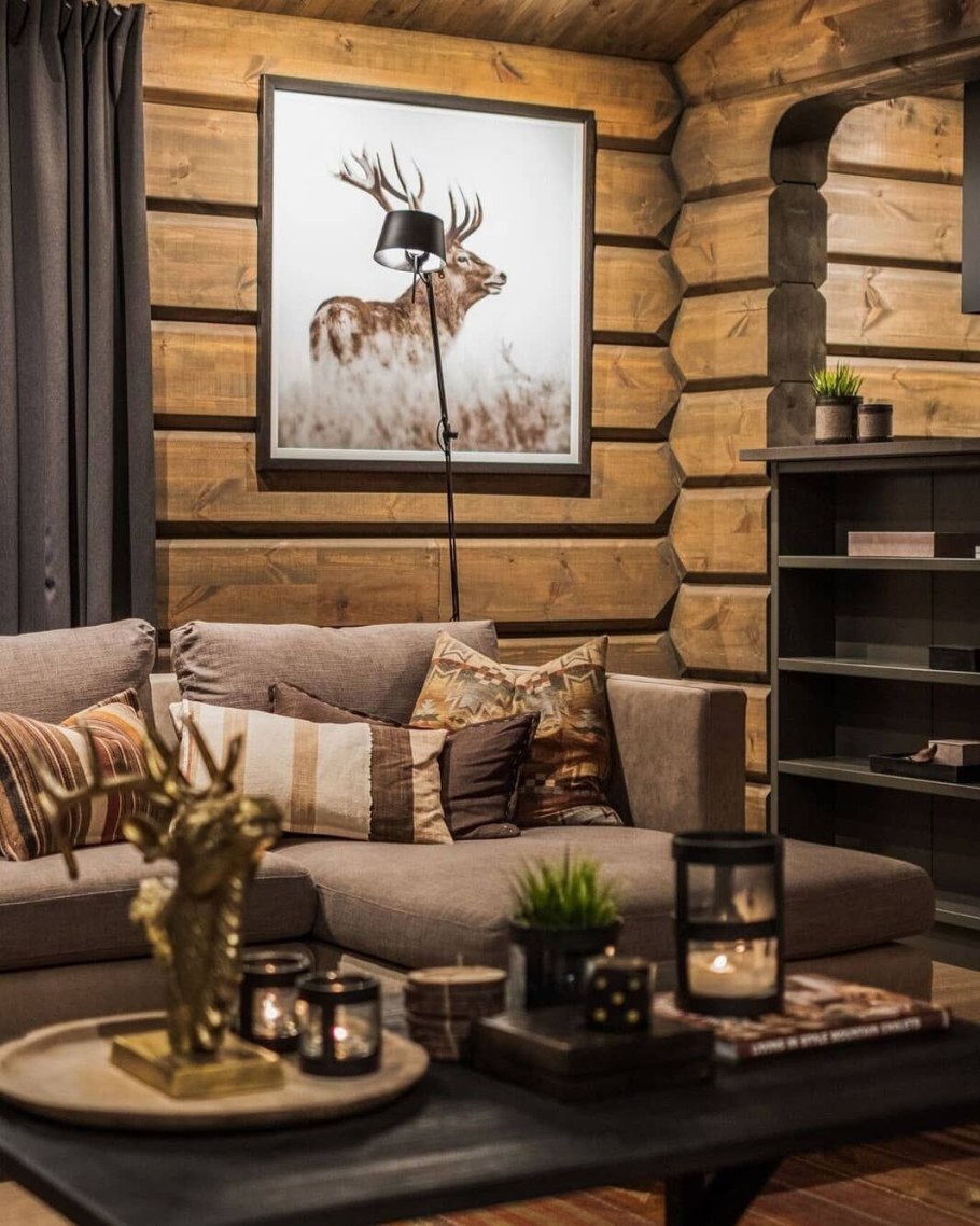 Интерьер из дерева