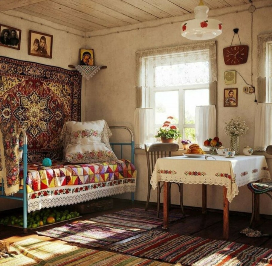 Домик в деревенском стиле