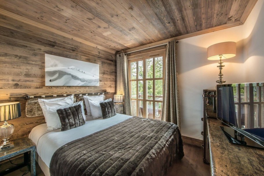 Спальня в стиле Шале Куршевель