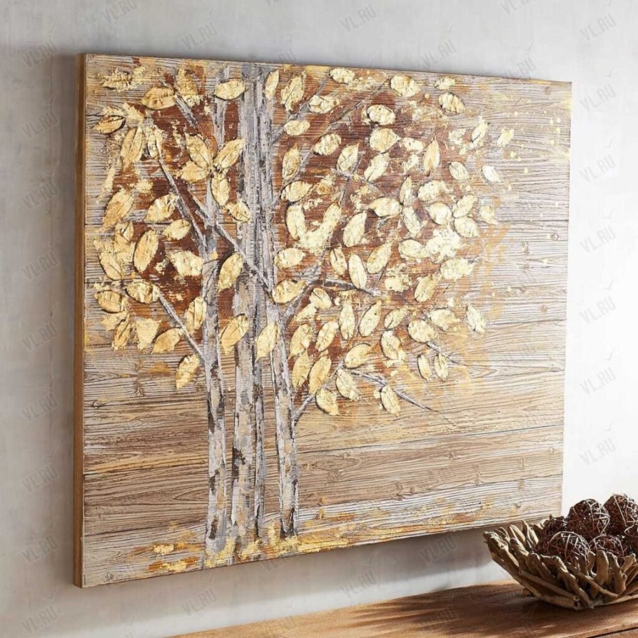 Панно из дерева на стену