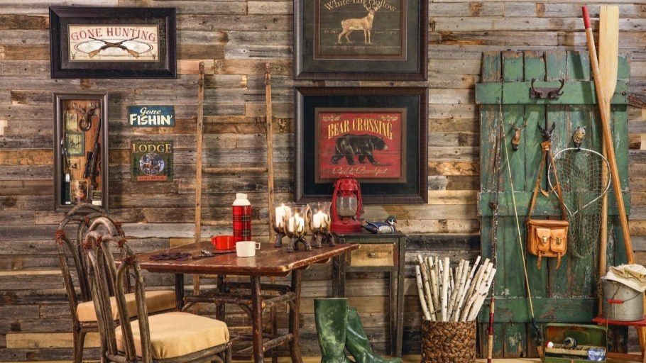 Интерьер рыбацкого домика