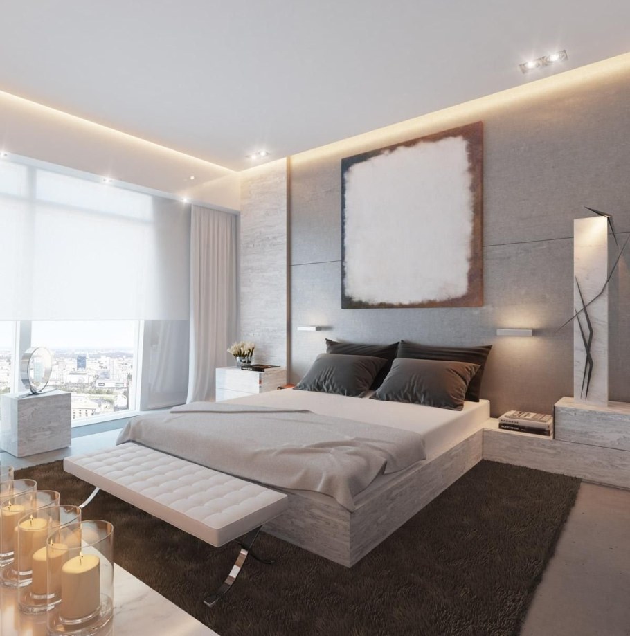 Спальня в современном стиле
