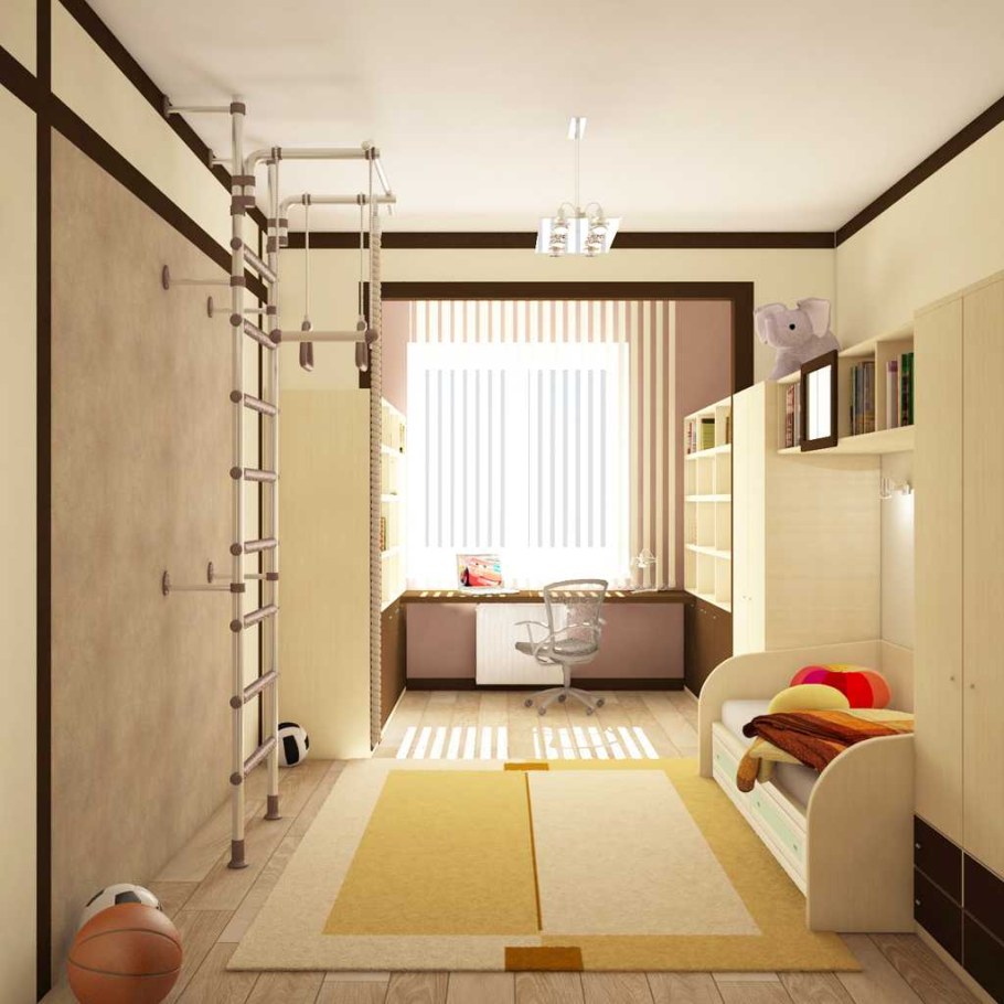 Планировка узкой комнаты