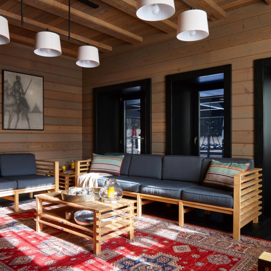 Интерьер современной бани