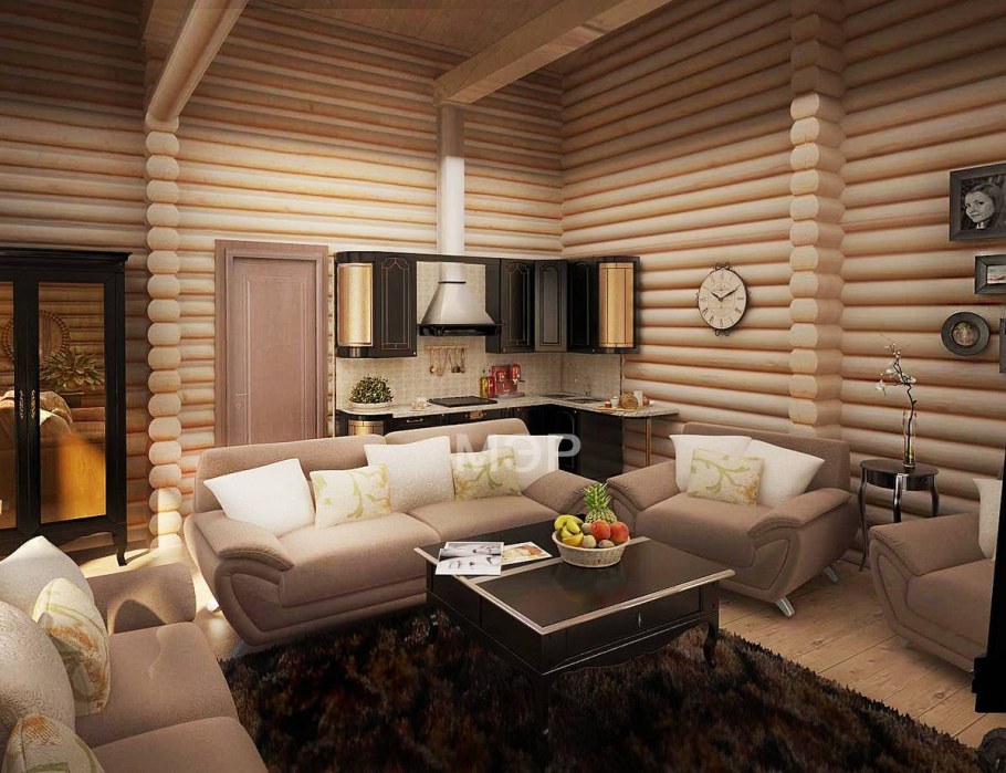 Отделка комнаты отдыха