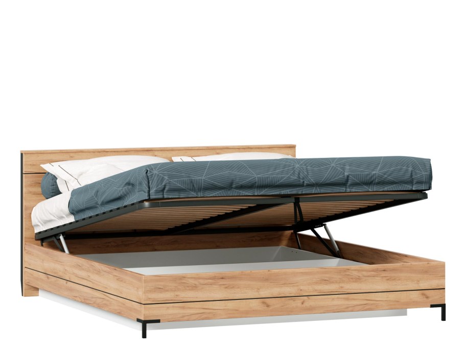 Кровать двуспальная с подъемным механизмом кр-1003ас