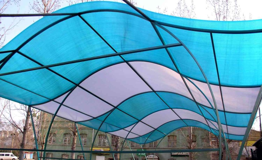 Сотовый поликарбонат цветной 4мм