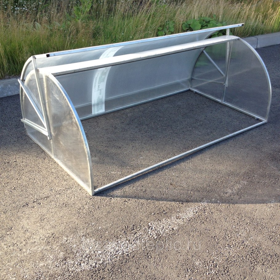 Парник "хлебница" (2,0 x 1,16 x 0,8) вес: 19кг.