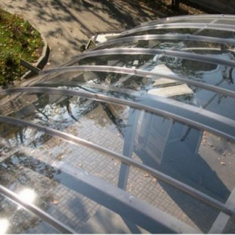 Монолитный поликарбонат 2*2050*3050 прозрачный