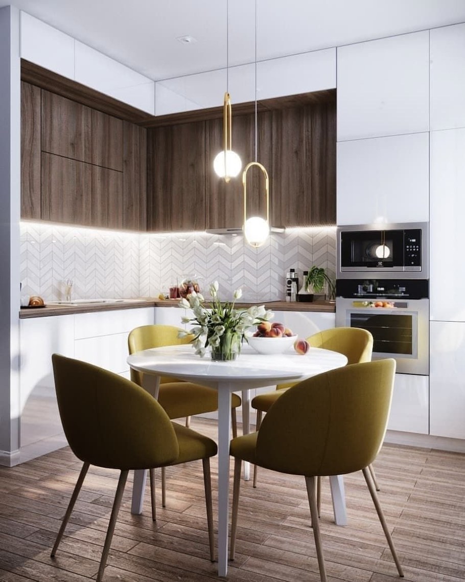 Стильный интерьер кухни