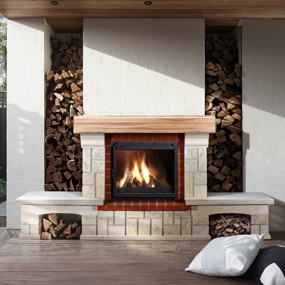 Отделка каминов