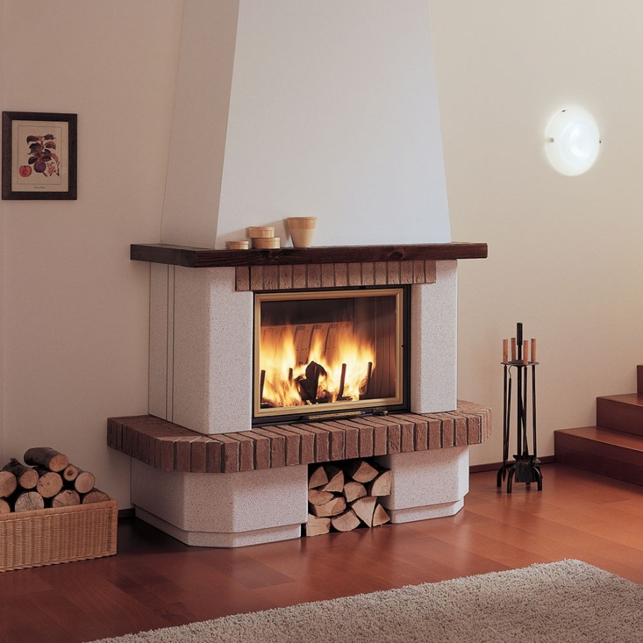 Отделка камина