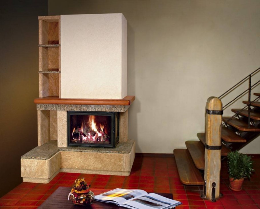 Камин Мюнхен пристенно-угловой