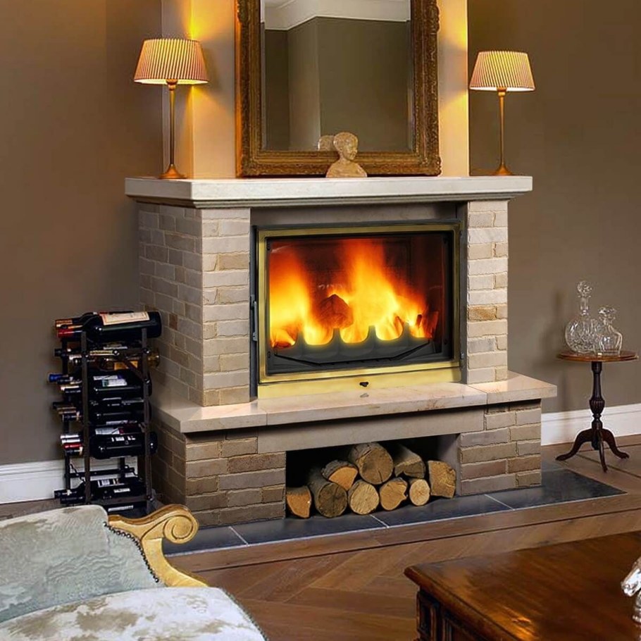 Камин в интерьере