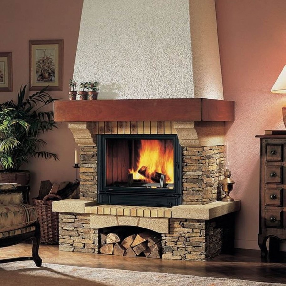 Печь-камин Эверест f7