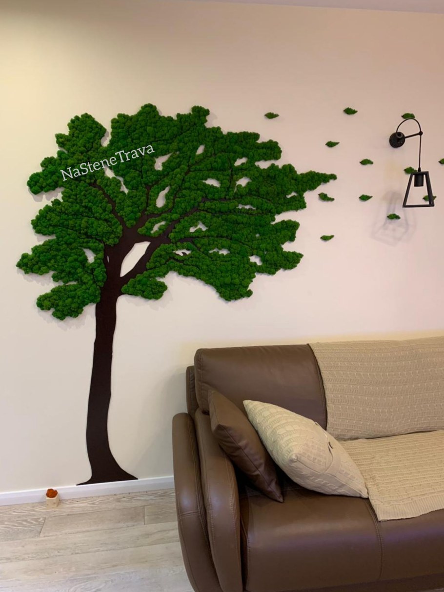 Декоративное дерево на стену