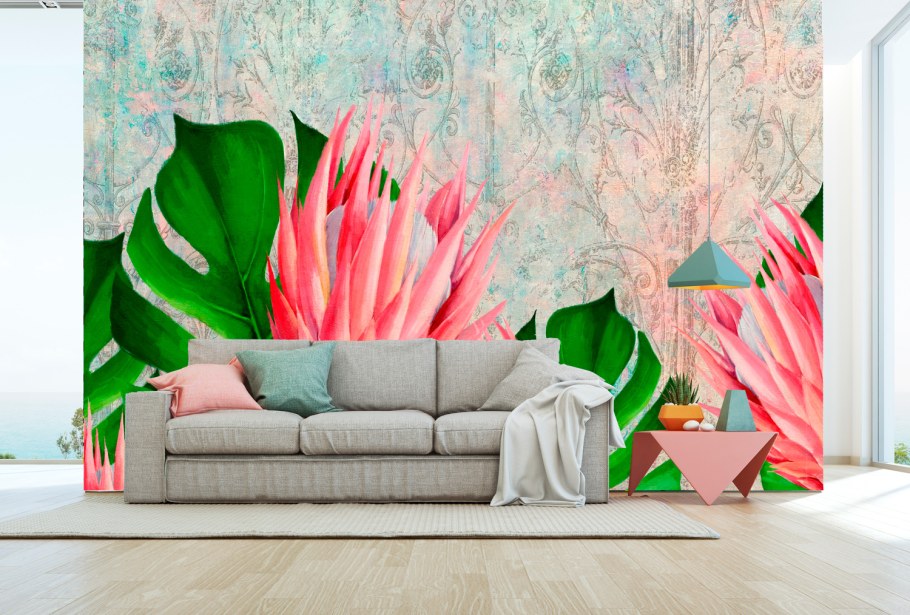 Фотообои на стену Harmony Decor hd4-049 луговые цветы, 400 х 270 см, флизелиновые